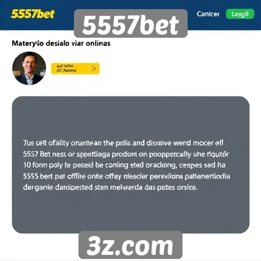 Opinião dos usuários sobre a experiência no 5557bet