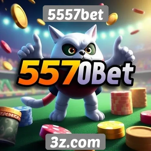 Variedade de jogos oferecidos pela 5557bet